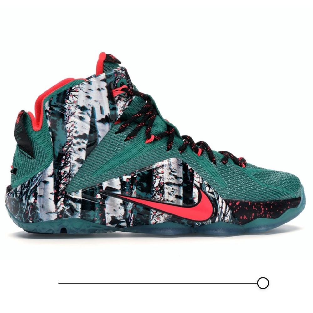 Nike LeBron 12 Xmas Akron Birch